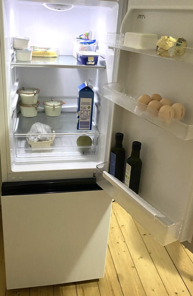 Blick in den Kühlschrank